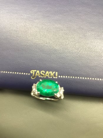 宝石広場　渋谷本店にてお買取りさせて頂きました🙂 きれいなエメラルドをありがとうございました😊 #宝石買取り　#渋谷宝石買取り　#ジュエリー買取り 