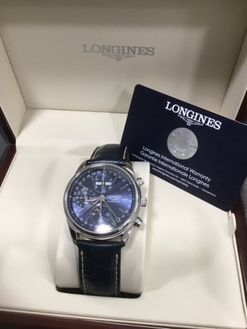 宝石広場　渋谷本店にて郵送買取りさせて頂きました♪ 自宅から楽々買取りキットをご利用誠にありがとうございます😊 #ロンジン　#マスターコレクションクロノ　#郵送買取り 