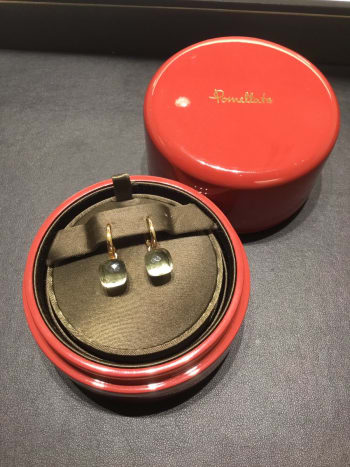 宝石広場　新宿買取りショップにてお買取りさせて頂きました💎 かわいいヌードプチのピアスをありがとうございます😊 #ポメラート　#ヌードプチ　#プラシオライト　#新宿買取り 