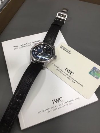 宝石広場　渋谷本店にてお買取りさせて頂きました🙂 人気モデルを誠にありがとうございます😊 #マーク15 #渋谷時計買取り　#IWC 