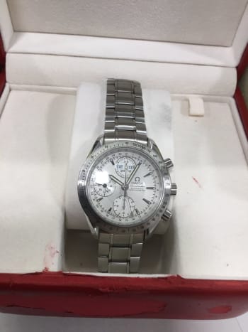 宝石広場　渋谷本店にてお買取りさせていただきました。 定番のスピードマスターをありがとうございます😊 #オメガ買取り　#スピードマスター　#渋谷時計買取り 