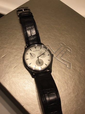 宝石広場　新宿時計りショップにてお買取りさせて頂きました♪ きれいなリザーブドマルシェをありがとうございました😊 #ジャガールクルト　#新宿時計買取り 