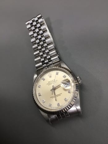 宝石広場　渋谷本店にてお買取りさせて頂きました🙂 初めてのお客様、誠にありがとうございます🤓 #ロレックス　#デイトジャスト　#渋谷時計買取り 