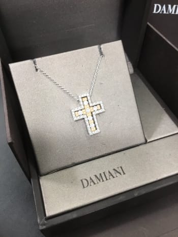 渋谷本店にてダミアーニのベルエポック　ダイヤネックレスのお買取を致しました。 宅配買取をご利用頂きまして誠にありがとうございます。 #渋谷買取 #ジュエリー買取り 