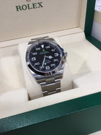 渋谷本店にてロレックスのエアキング126900のお買取りを致しました。 雨の中、ご来店頂きまして誠にありがとうございます。 #渋谷買取 #時計買取 #ロレックス買取 