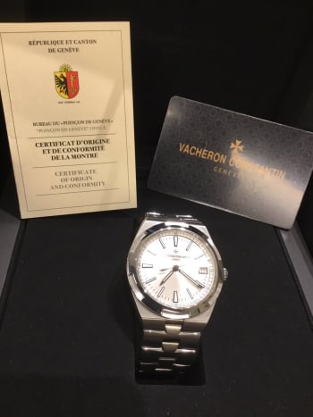 宝石広場　新宿買取りショップにお買取りさせて頂きました💎 きれいなヴァシュロンを誠にありがとうございました。 #ヴァシュロンコンスタンタン　#オーヴァーシーズ #新宿買取り　#時計買取り 