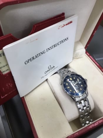 宝石広場　渋谷本店にてお買取りさせて頂きました🙂 雨の中☂️ご来店誠にありがとうございました😊  #オメガ　#シーマスター　#渋谷時計買取り 