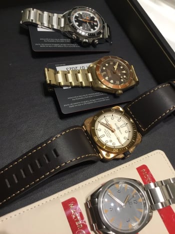 宝石広場　新宿買取りショップにてお買取りさせて頂きました♪ 人気モデルを誠にありがとうございました😊 全て美品です♪ #チューダー　#ベルアンドロス　#オメガ　#新宿時計買取り 