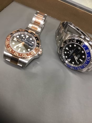 宝石広場　渋谷本店にてお買取りさせていただきました😃 人気モデルを誠にありがとうございます😊 #ロレックス買取り　#gmtマスター 