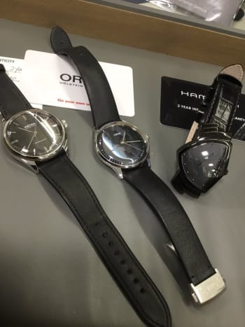 宝石広場　渋谷本店にて郵送買取りさせていただきました🙌 当社の買取りキットをご利用誠にありがとうございます😊 #オリス　#ハミルトン　#ヴァルカン　#時計郵送買取り 