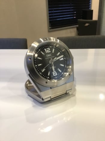 新橋買取りショップにてIWCのテーブルクロックを買取りさせて頂きました。 当店をご利用頂きまして誠に有難うございます。 #IWC買取り 