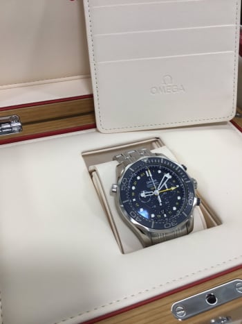 宝石広場　渋谷本店にて郵送買取りさせていただきました🙌 人気モデルを誠にありがとうございます😊 #オメガ　#シーマスター　#渋谷時計買取り 