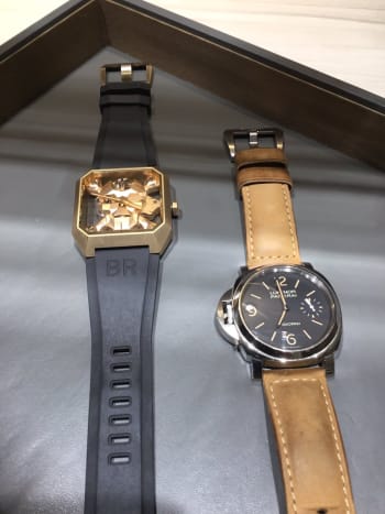 渋谷本店にてパネライとベル＆ロスを買取りさせていただきました。 またのご利用心よりお待ちしております。 #パネライ買取り #ベル＆ロス買取り 