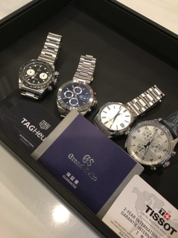 宝石広場　新橋買取ショップにてお買取りさせていただきました🙌人気モデルをありがとうございました😊 #銀座時計買取り　#チューダー　#グランドセイコー 
