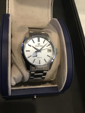 新橋買取ショップにてグランドセイコーのヘリテージコレクションSBGA471をお買取させていただきました。 