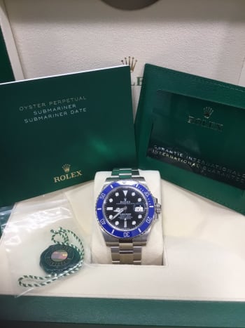 宝石広場　渋谷本店にて郵送買取りさせていただきました🙌 ほぼ使っていないのですぐにお店に出るかもです🤓 #時計郵送買取り　#渋谷時計買取り　#ロレックス買取り 