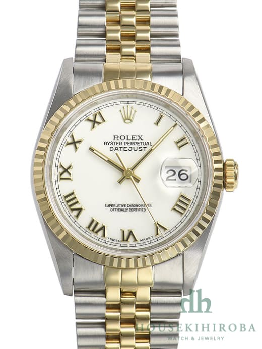 ロレックス デイトジャスト 16233を高価買取｜腕時計・ジュエリー買取・査定なら宝石広場