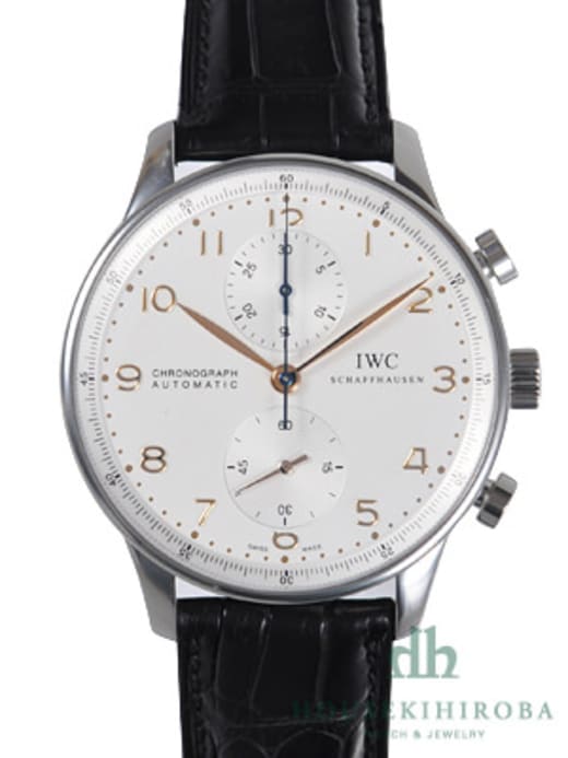 IWC ポルトギーゼ クロノグラフ IW371445 国内正規品　正規O.H済み