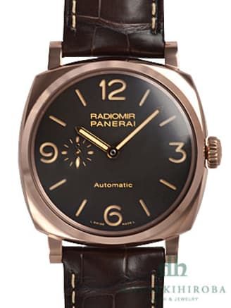 PAM00573 ラジオミール 1940 3デイズ オートマティック オロロッソ ブラウン