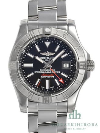 A329B35PSS(A32390111B1A1) アベンジャーII GMT ブラック