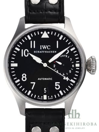 IW500901 ビッグ・パイロット・ウォッチ ブラック