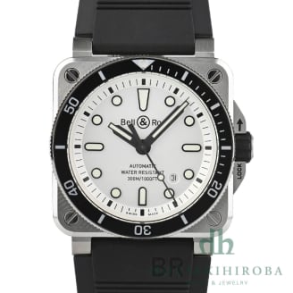BR03-92-D-WH-ST/SRB BR 03-92 DIVER WHITE ホワイト