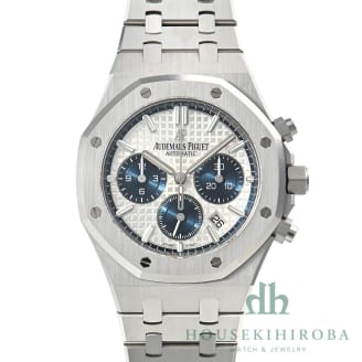 26315ST.OO.1256ST.01 ロイヤルオーク クロノグラフ ブティック限定 シルバー／ブルー
