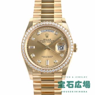 128348RBR デイデイト 36 シャンパン