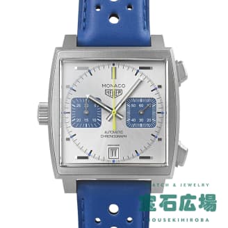 CAW218C.FC6548 モナコ キャリバー11 クロノグラフ レーシング 限定生産1000本 グレー／ブルー