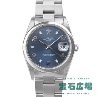 15200 オイスターパーペチュアル デイト ブルーを高価買取｜ロレックス