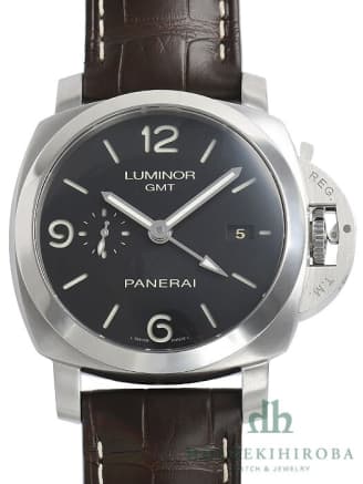 PAM00320 ルミノール 1950 3デイズ GMT パワーリザーブ ブラック