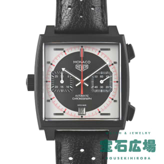 CAW218F.FC6356 モナコ クロノキャリバー11 ストップウォッチ 限定生産970本 ホワイト／ブラック