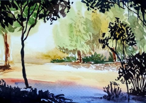 Heat - Original painting by Dejan Zivkovic