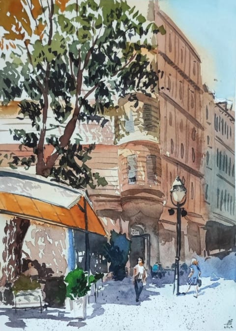 Toplicin Venac - Original painting by Dejan Zivkovic