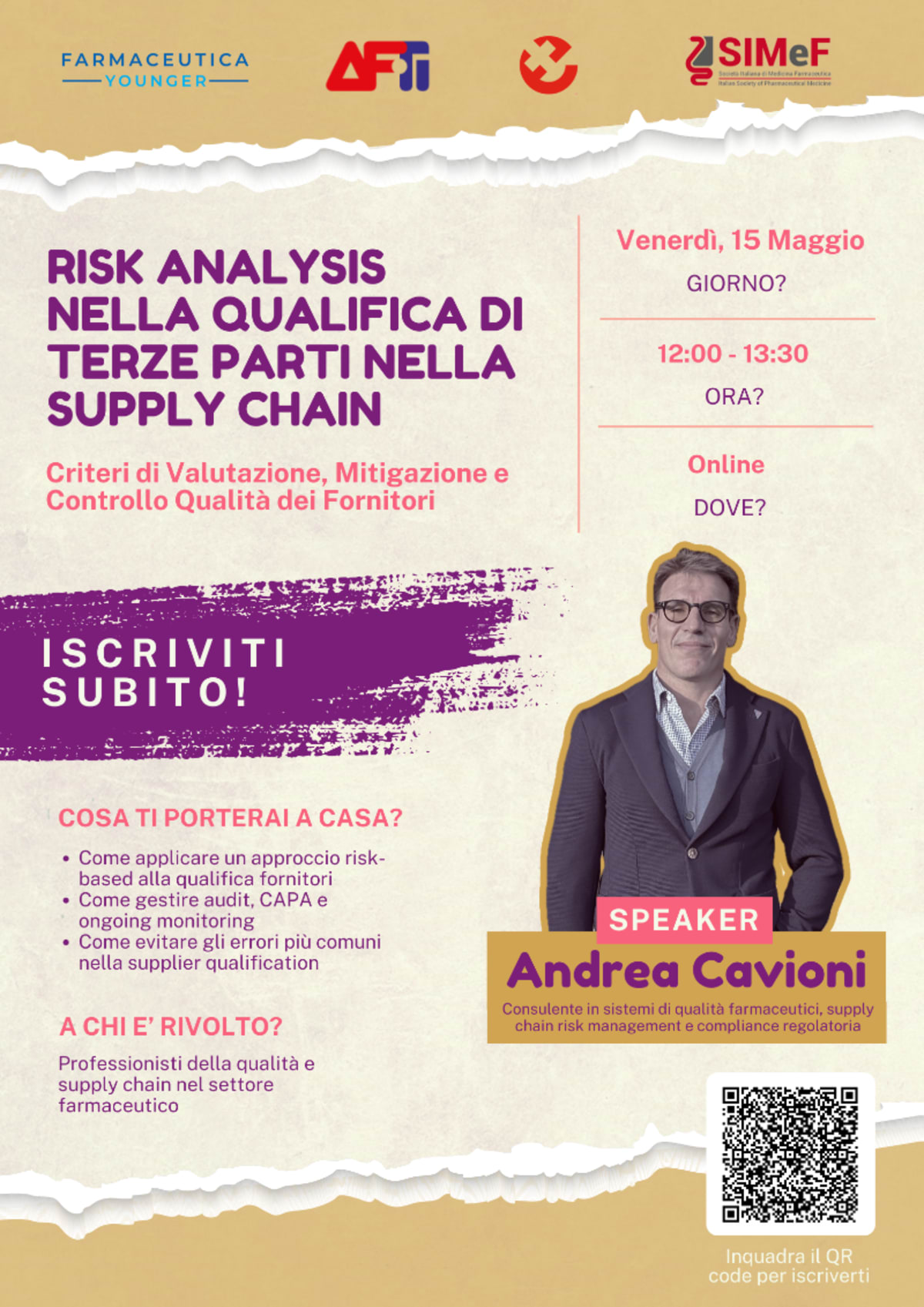 Risk Analysis nella Qualifica di Terze Parti nella Supply Chain