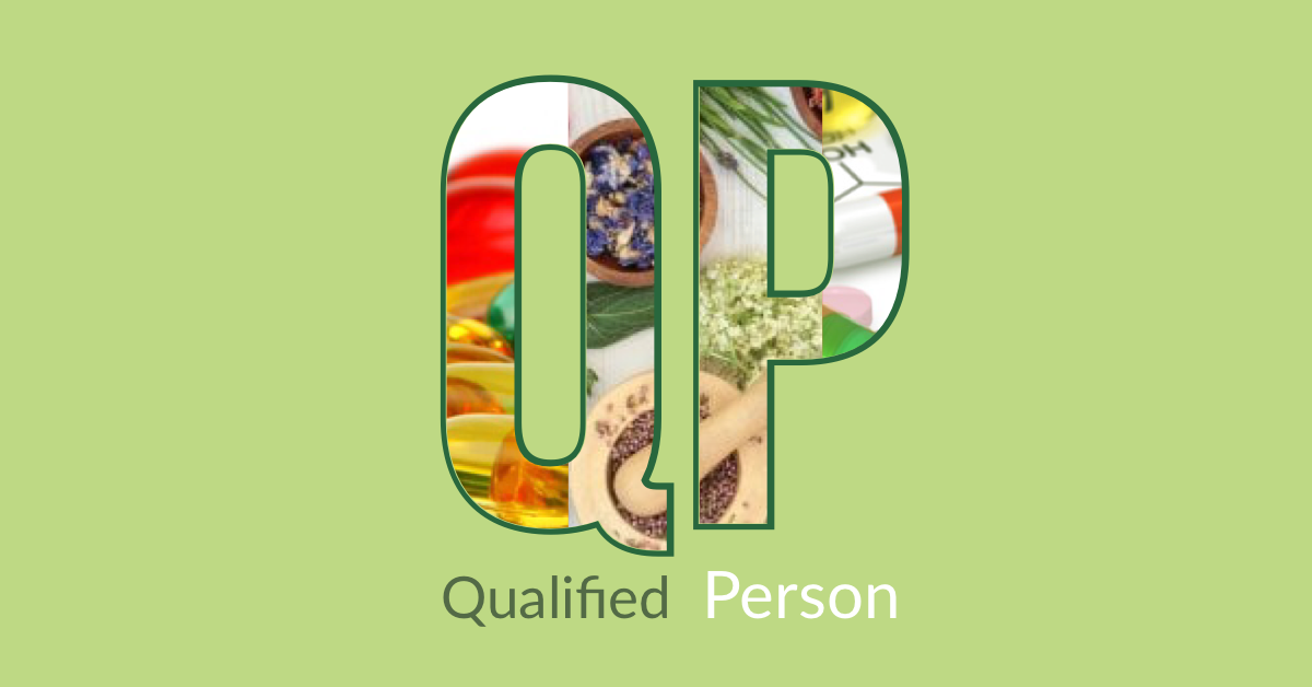 QP = Qualified Person