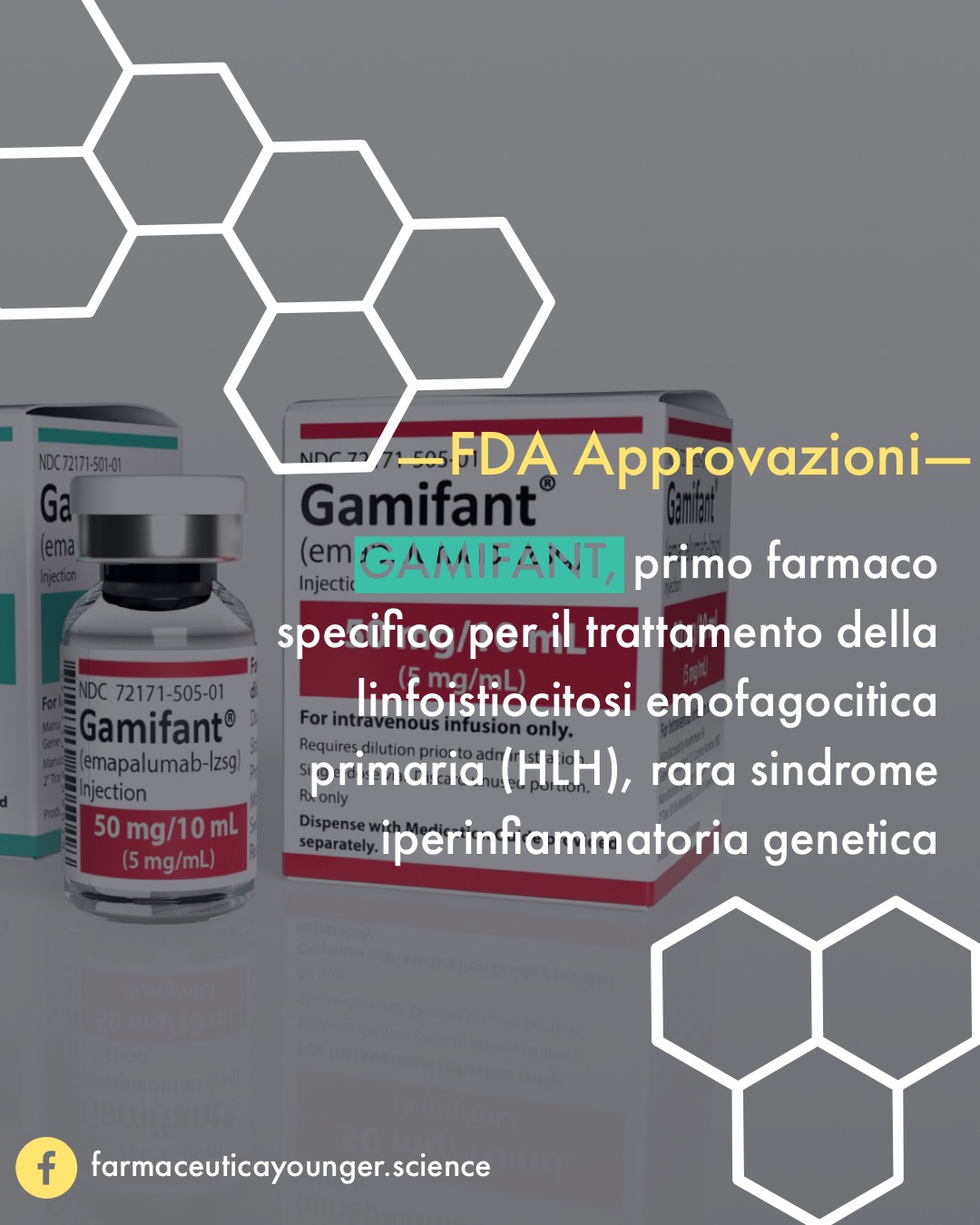 Gamifant, primo farmaco approvato dalla FDA per il trattamento della linfoistiocitosi emofagocitica primaria (HLH)