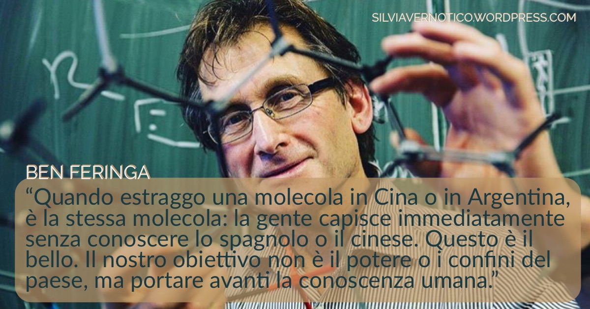 BEN FERINGA - Quando estraggo una molecola in Cina o in Argentina