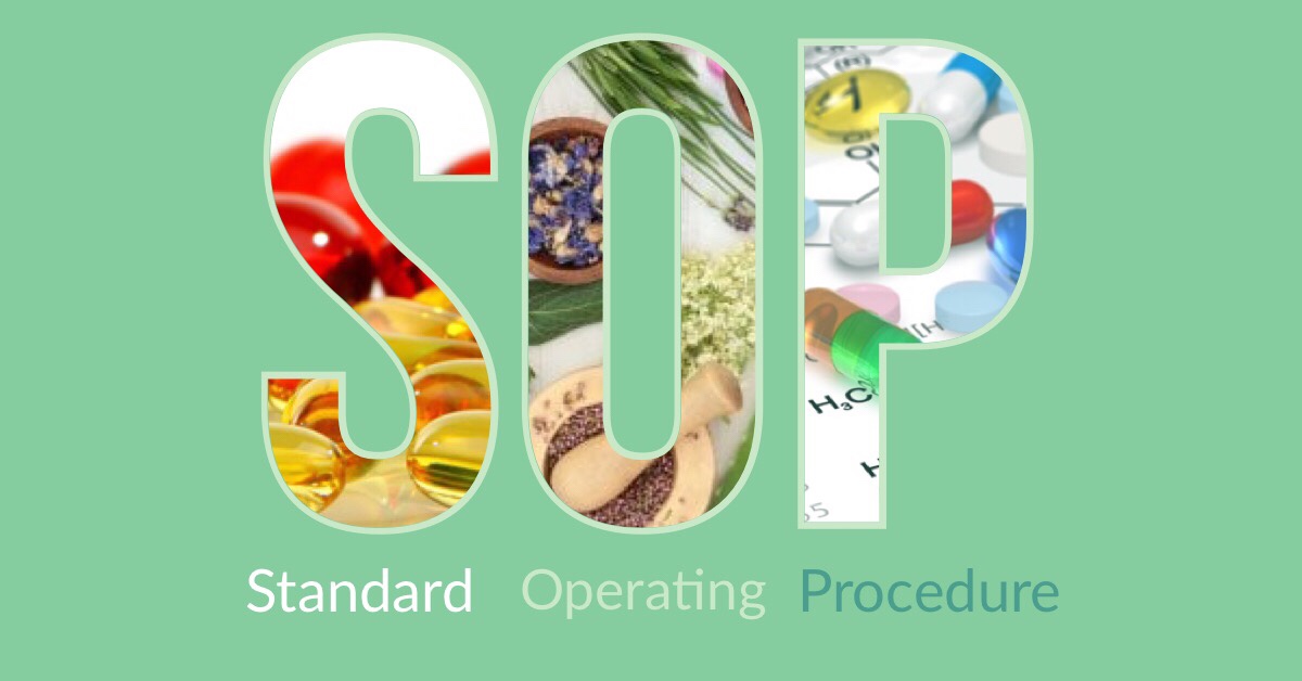 SOP = Standard Operating Procedure