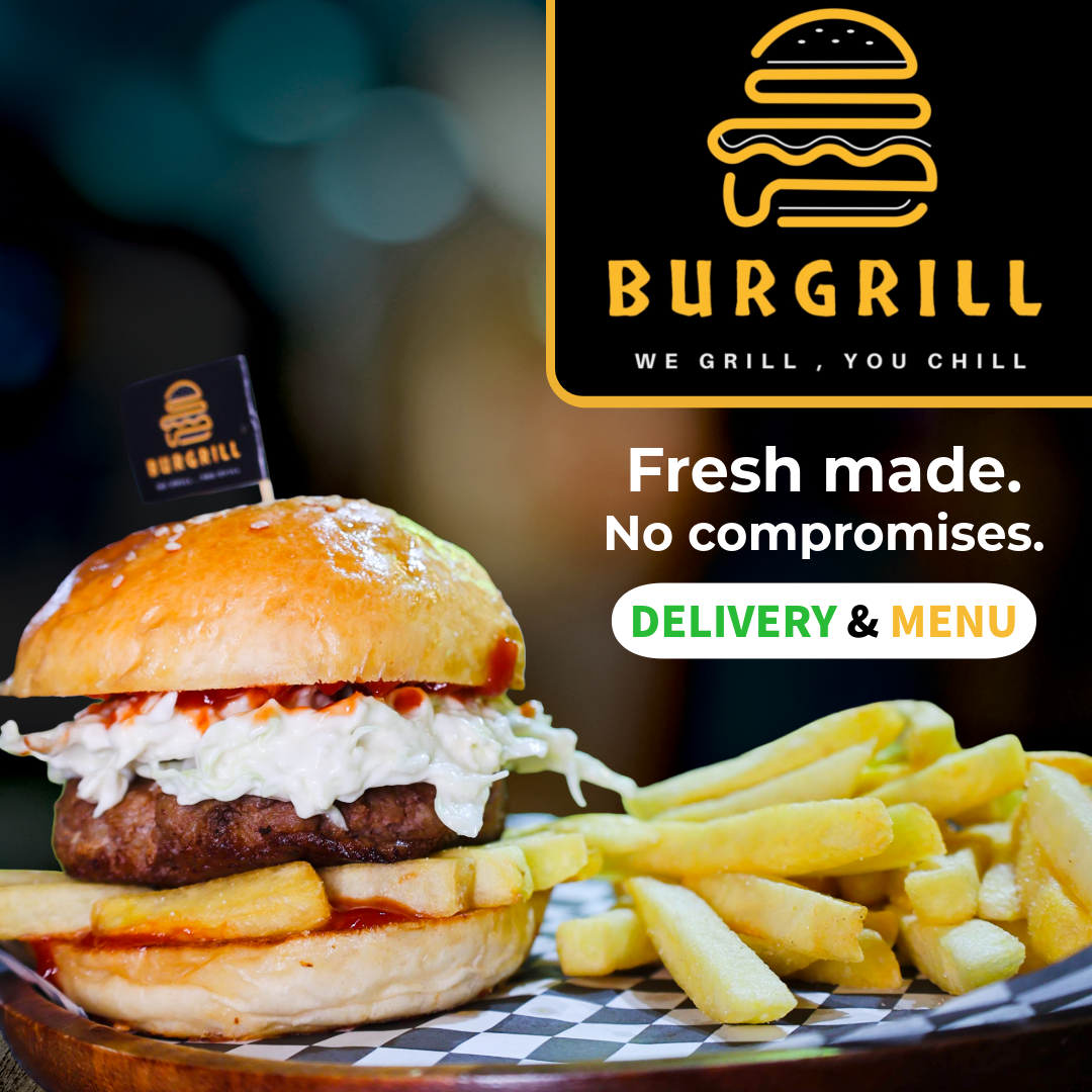 Burger Grill Pattaya Promo Banner