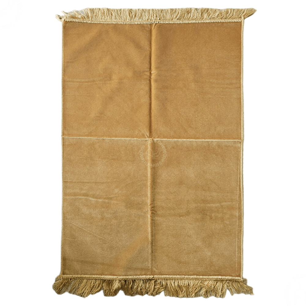 Tapis de prière effet velours