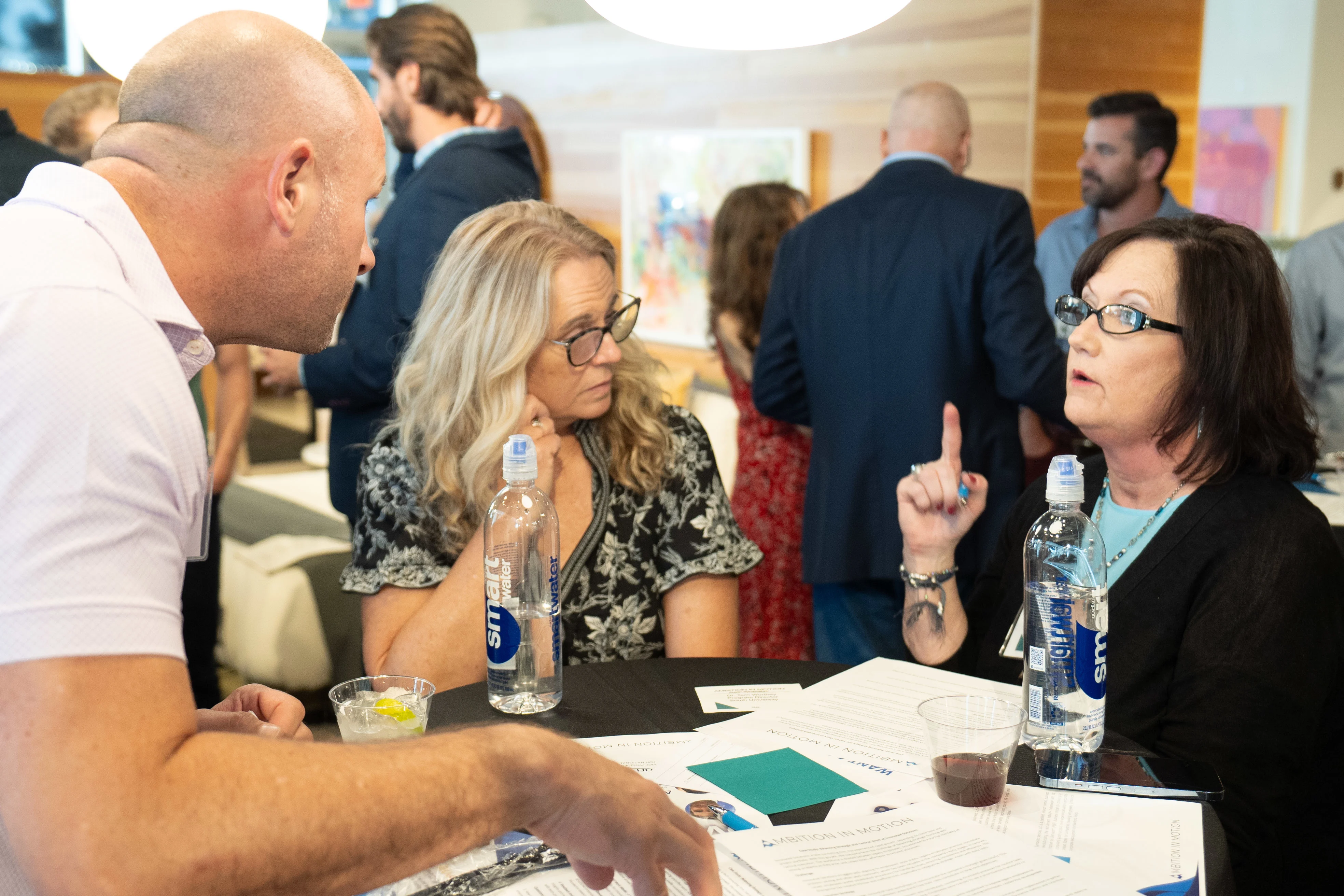 A photo of Joey Martin, Terri Worthey, and Lauren Jones