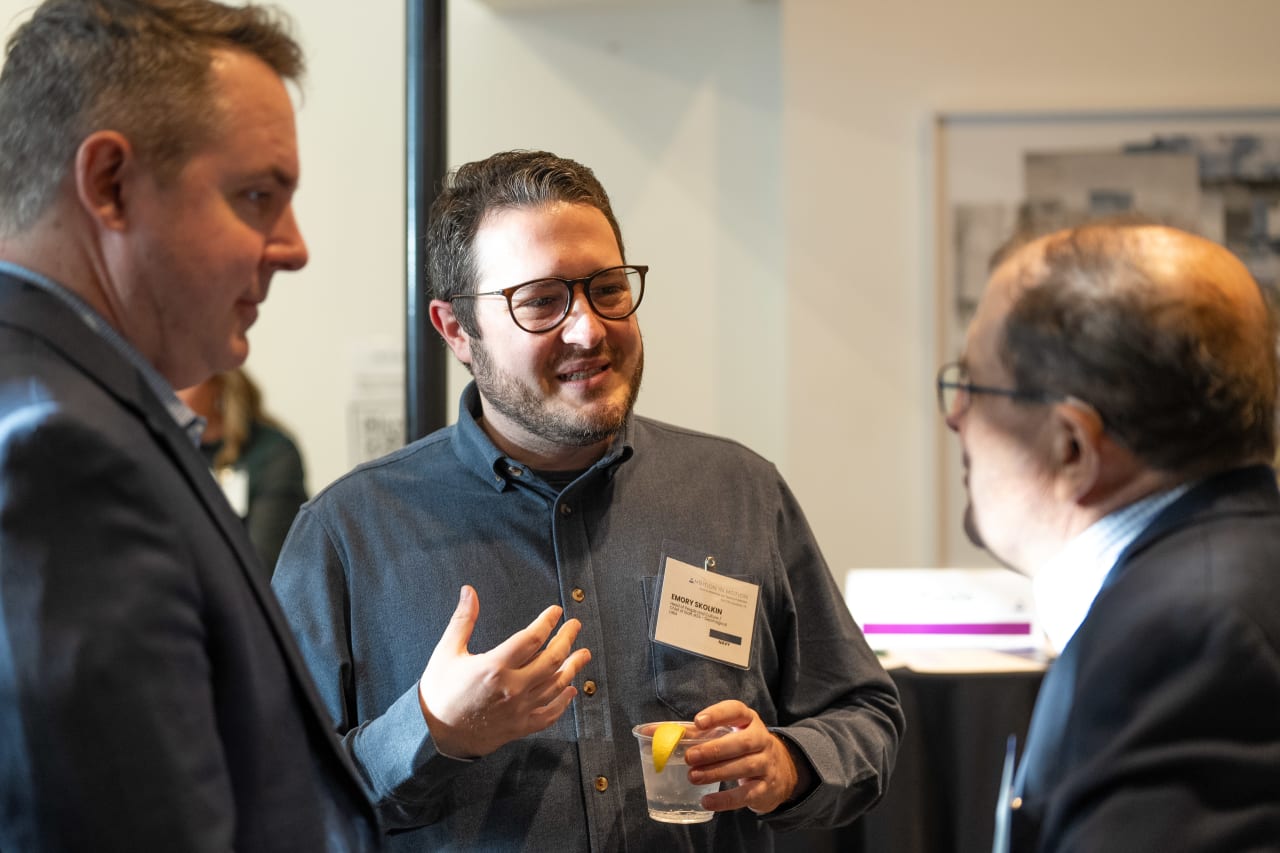 A photo of Ben Johnson, Emory Skolkin, Joseph Van Valkenberg