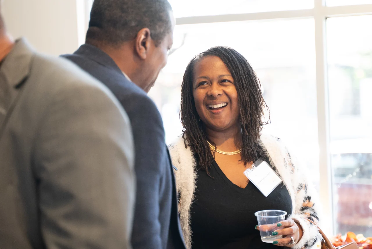 A photo of Ben Williams, Shante Smith-Daniels