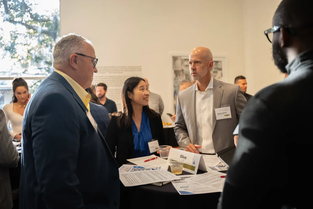 A photo of Robert Cocheu, Roxy Evans, Wesley Vestal, Nelson Eke