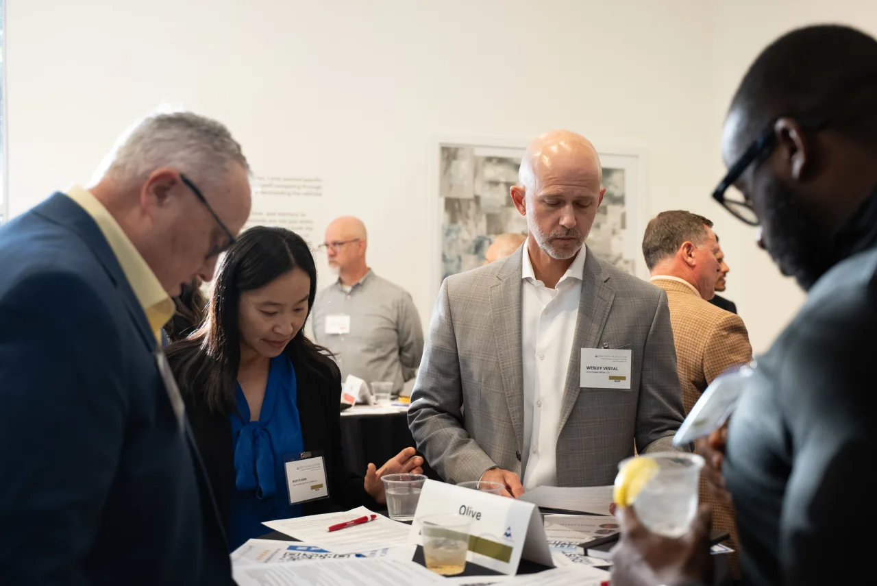 A photo of Robert Cocheu, Roxy Evans, Wesley Vestal, Nelson Eke