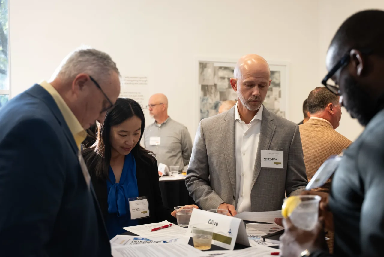 A photo of Robert Cocheu, Roxy Evans, Wesley Vestal, Nelson Eke