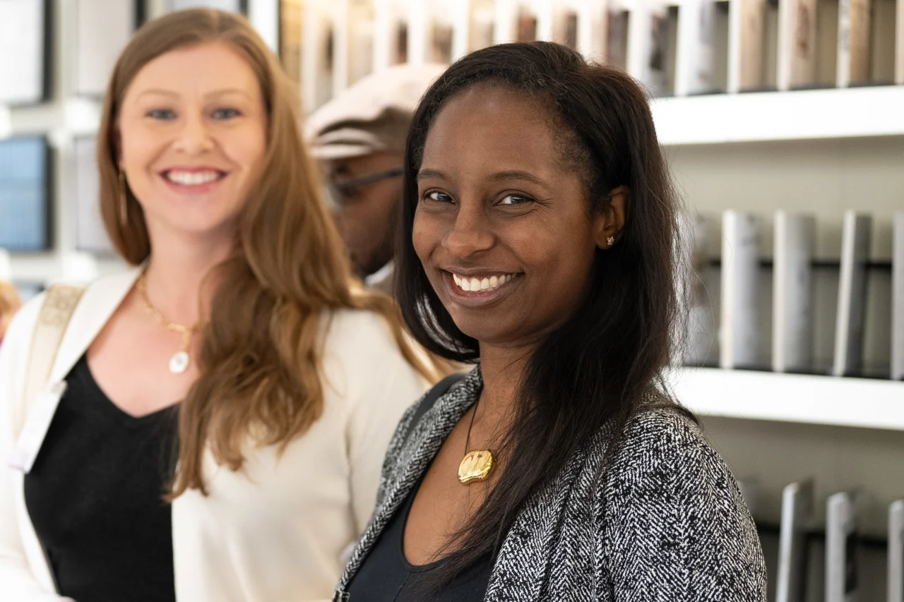 A photo of April Butler and Monique Tucker
