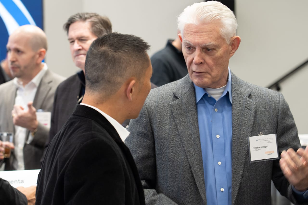 A photo of Tom Yeung, Terry Mckenzie