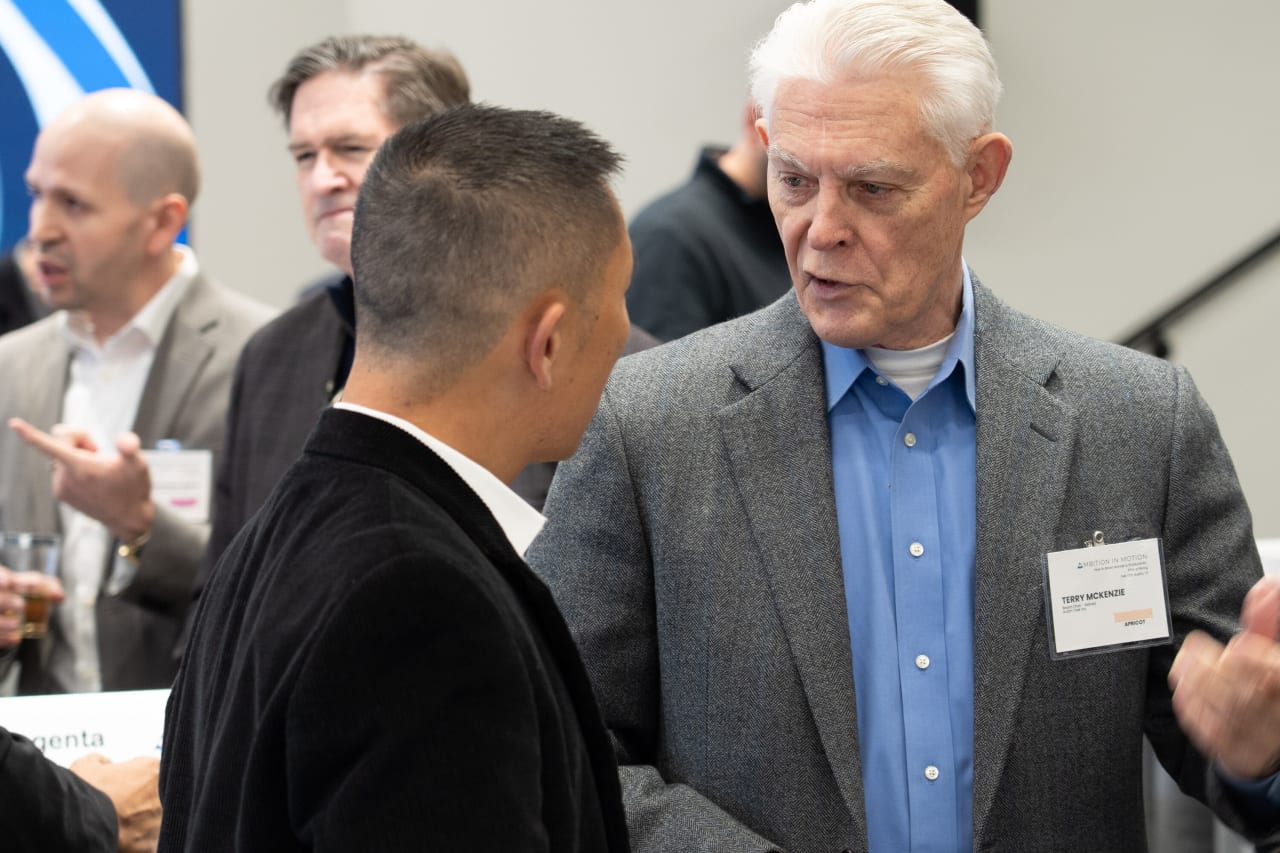 A photo of Tom Yeung, Terry Mckenzie